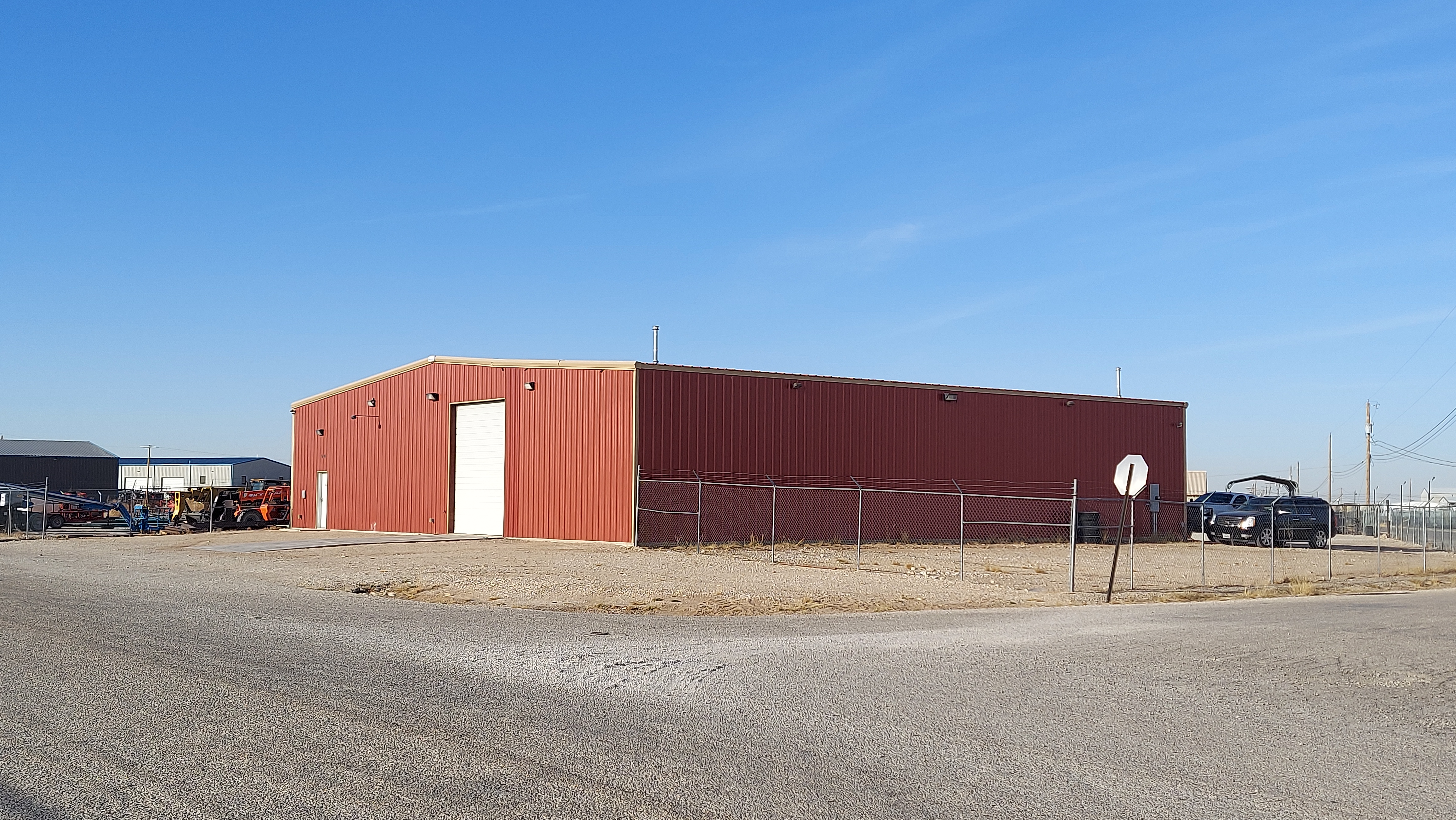 Main Photo For Industrial shop & office on fenced 2 ac in Carlsbad Industrial Park